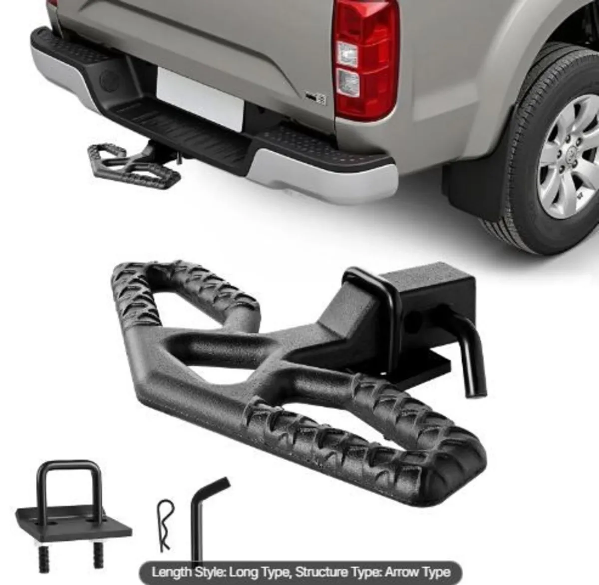 Hitch Step for 5 cm Receiver, Universal Rear - Image 2