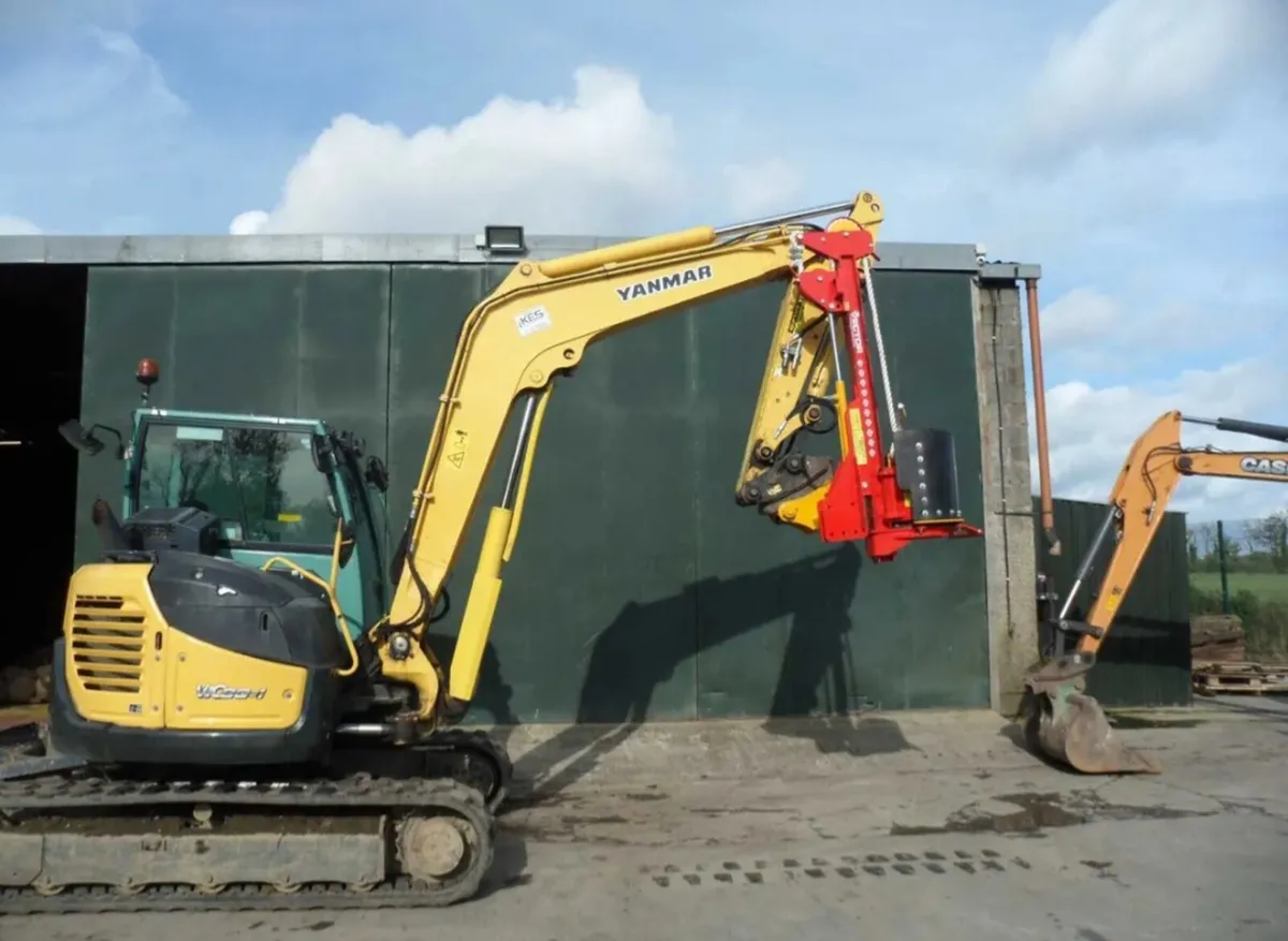 Attachment Hire. Post Driver for Hire and Sale. - Image 1