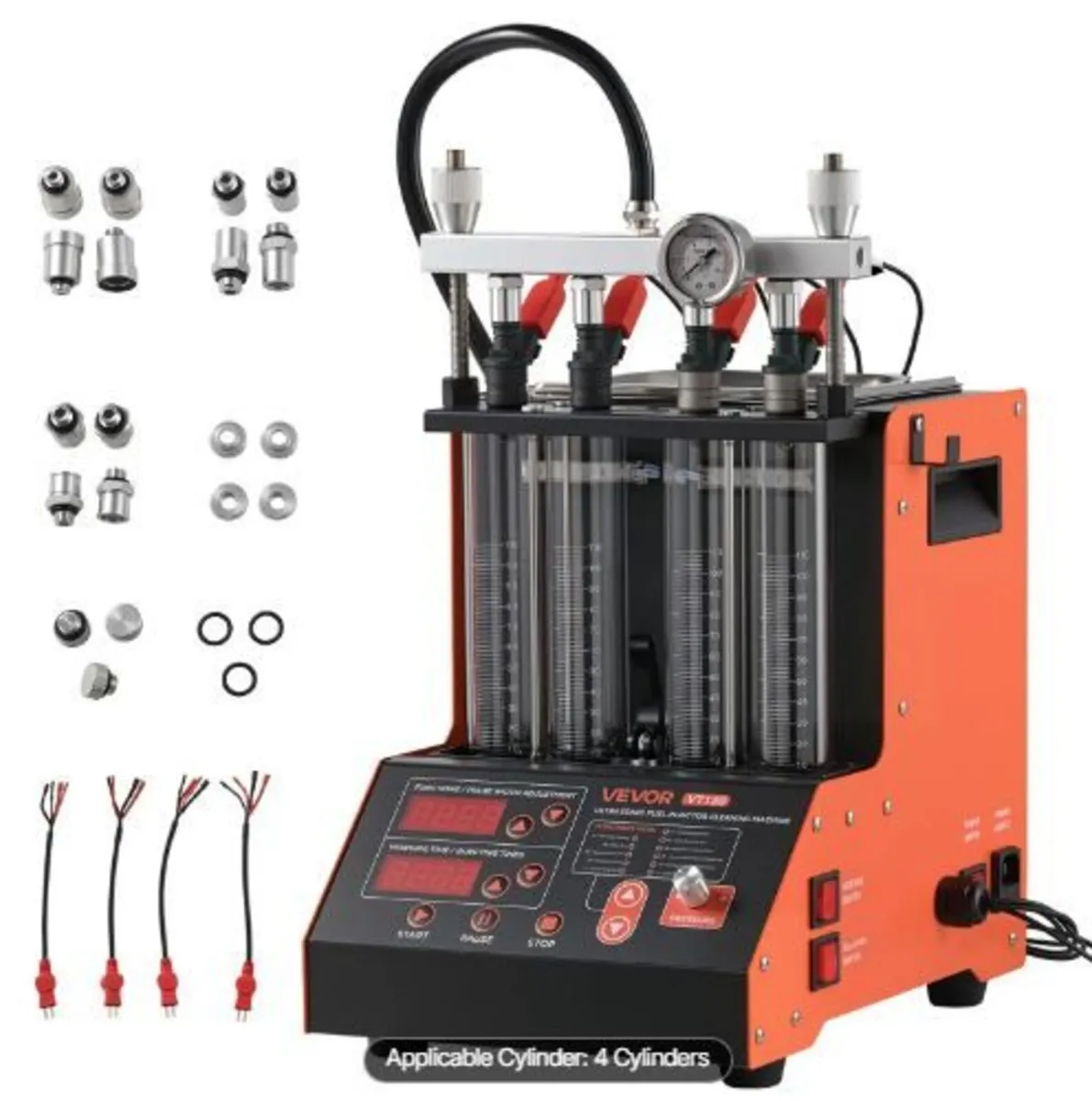 Fuel Injector Cleaner Tester, 9 Test Modes, 4-Cyli - Image 1