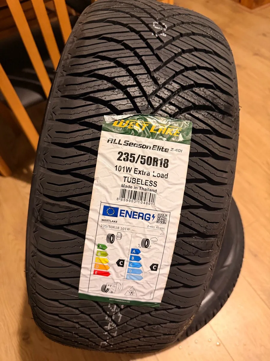 All Season Tyres 235/50/18 - Image 2
