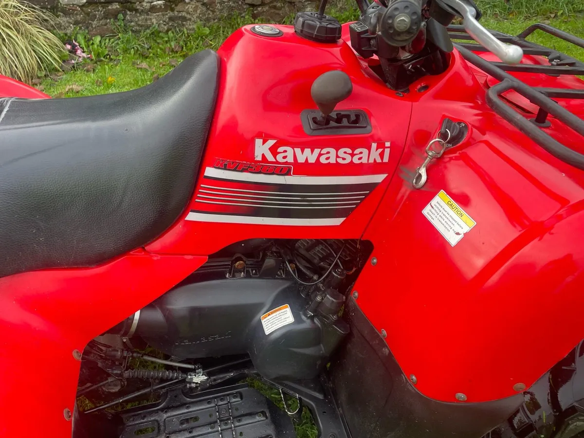 Kawasaki 360 cc Ready for work - Image 2