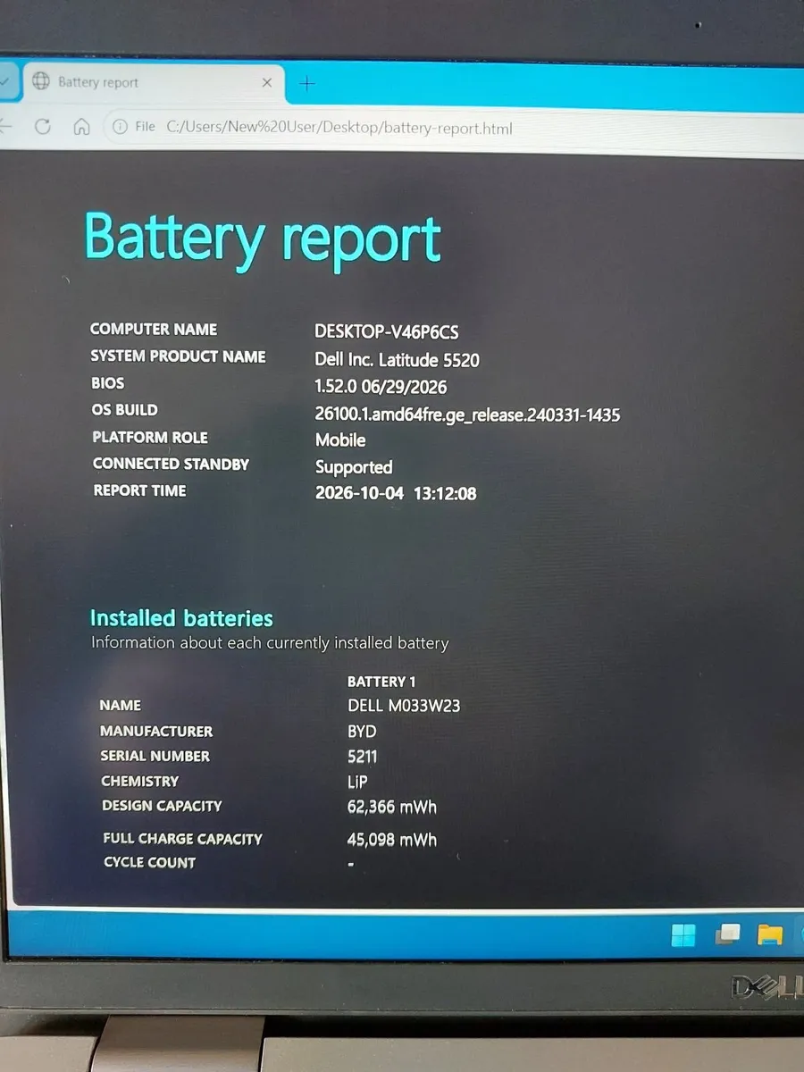 Dell Latitude 5520 | i5-1145G7 | 8GB RAM | 256GB - Image 4