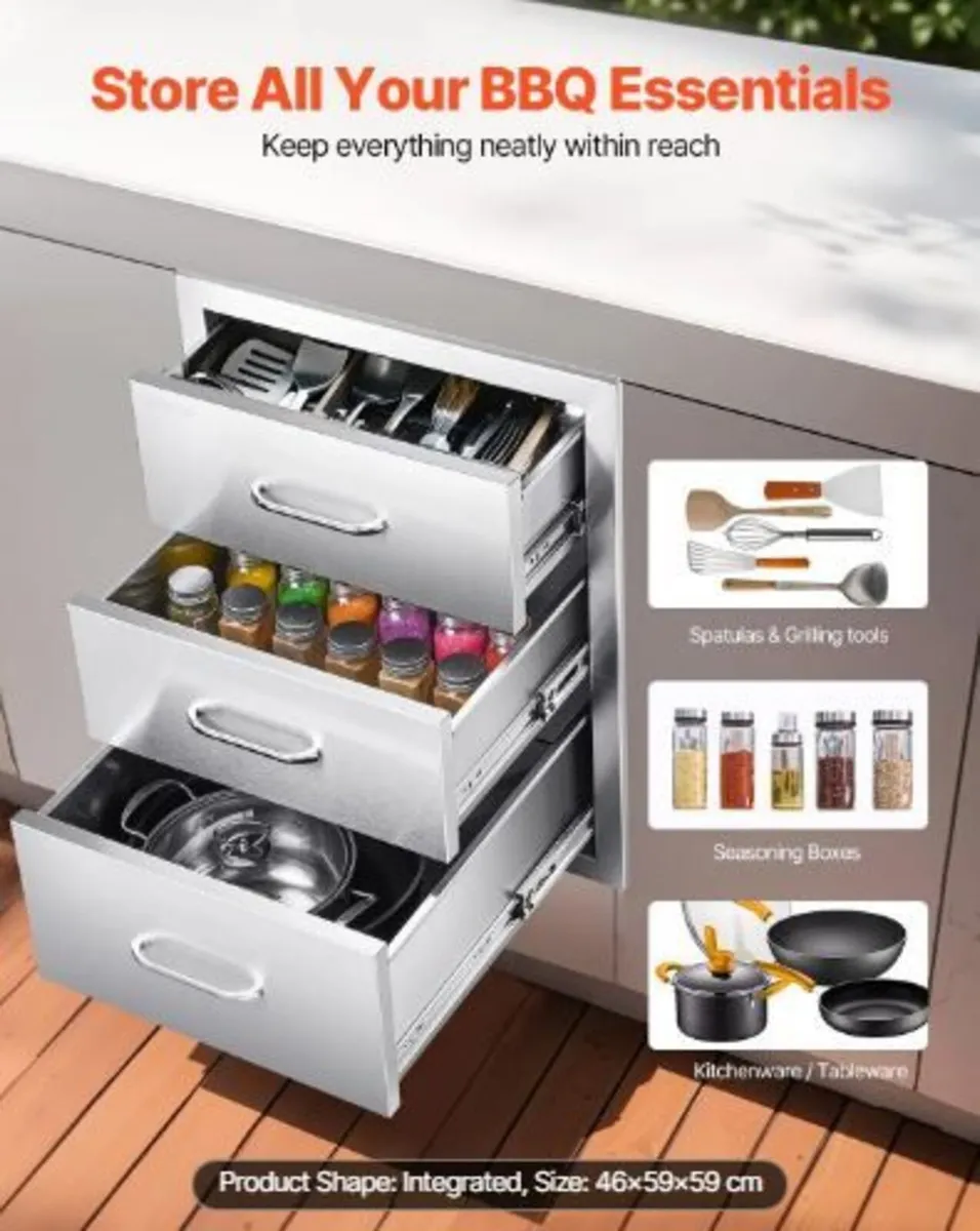 Outdoor Kitchen Drawers - Image 1