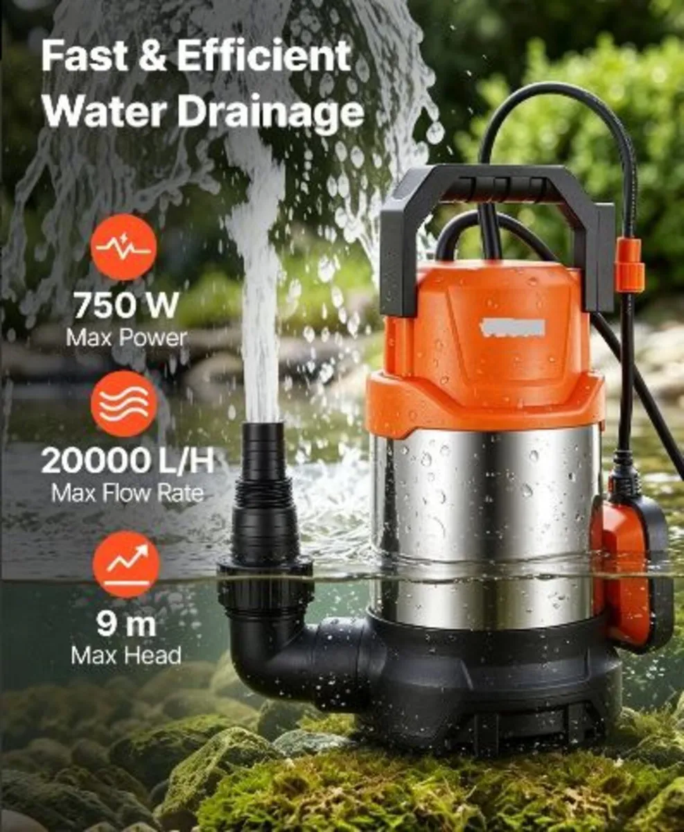 Submersible Water Pump 750W - Image 2