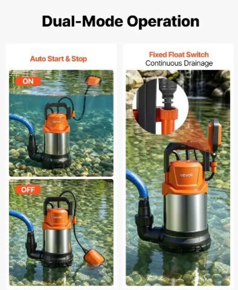 Submersible Water Pump 750W - Image 4