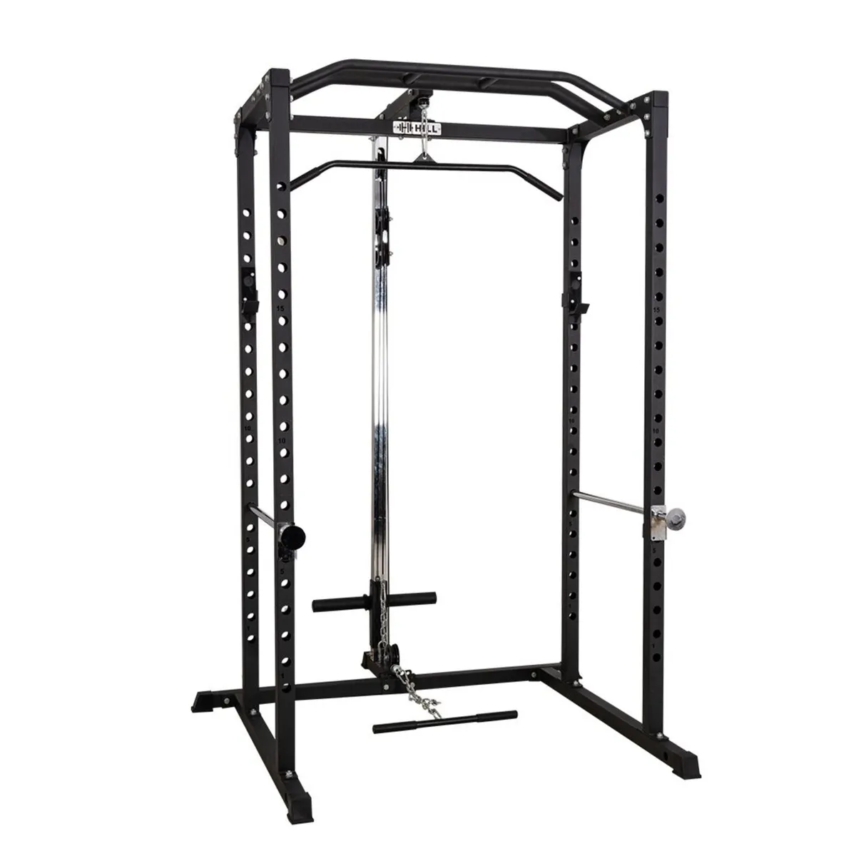 Squat Rack (Power Cage) with Pulley System - Gym - Image 1
