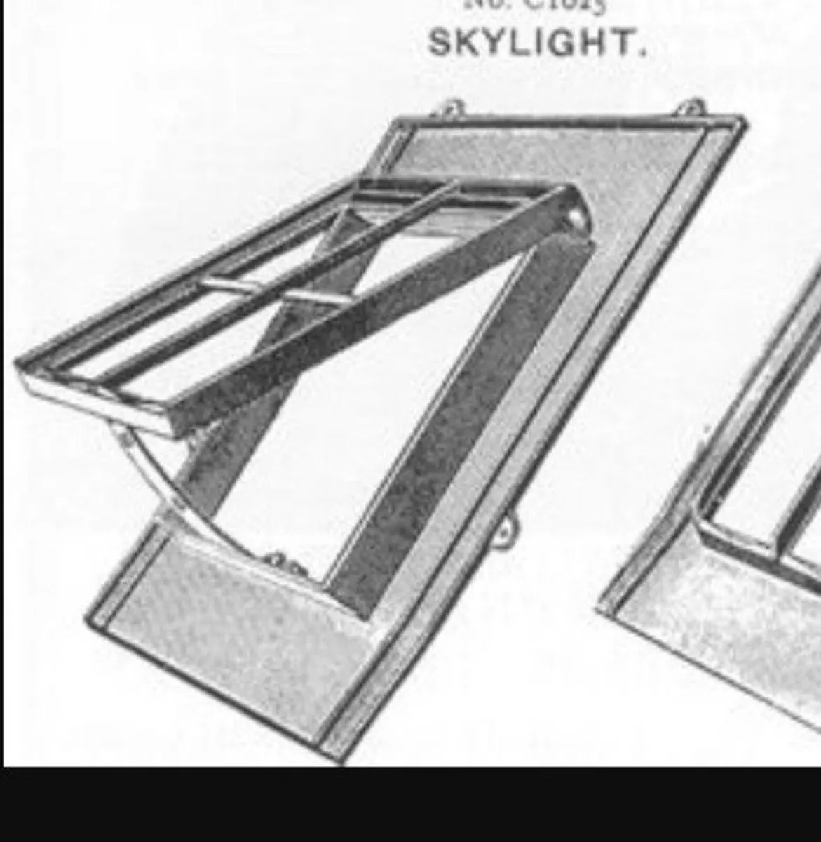Roof lights , cast .....double glazed - Image 1