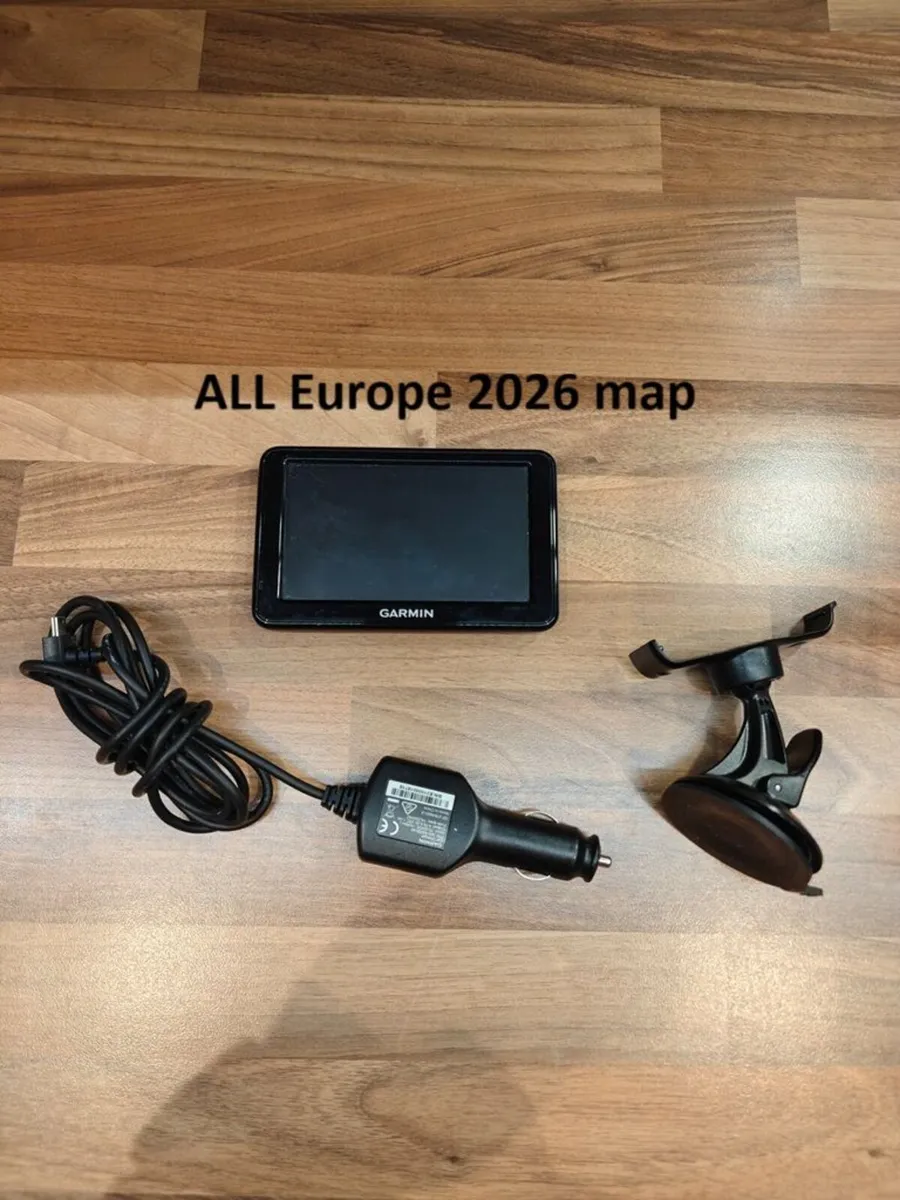 Garmin 2495LM sat nav - 2026 All Europe map - Image 1