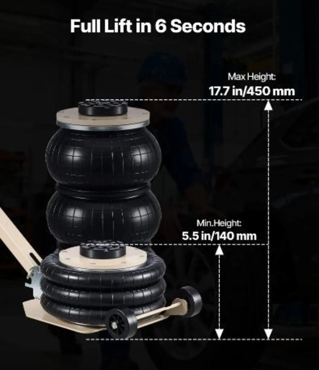 Air Jack, 3 Ton Triple Bag Air Jack - Image 1