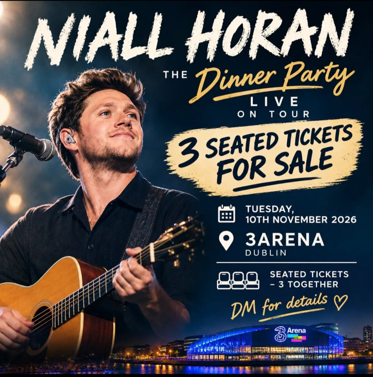 Niall Horan Concert tickets for Sale