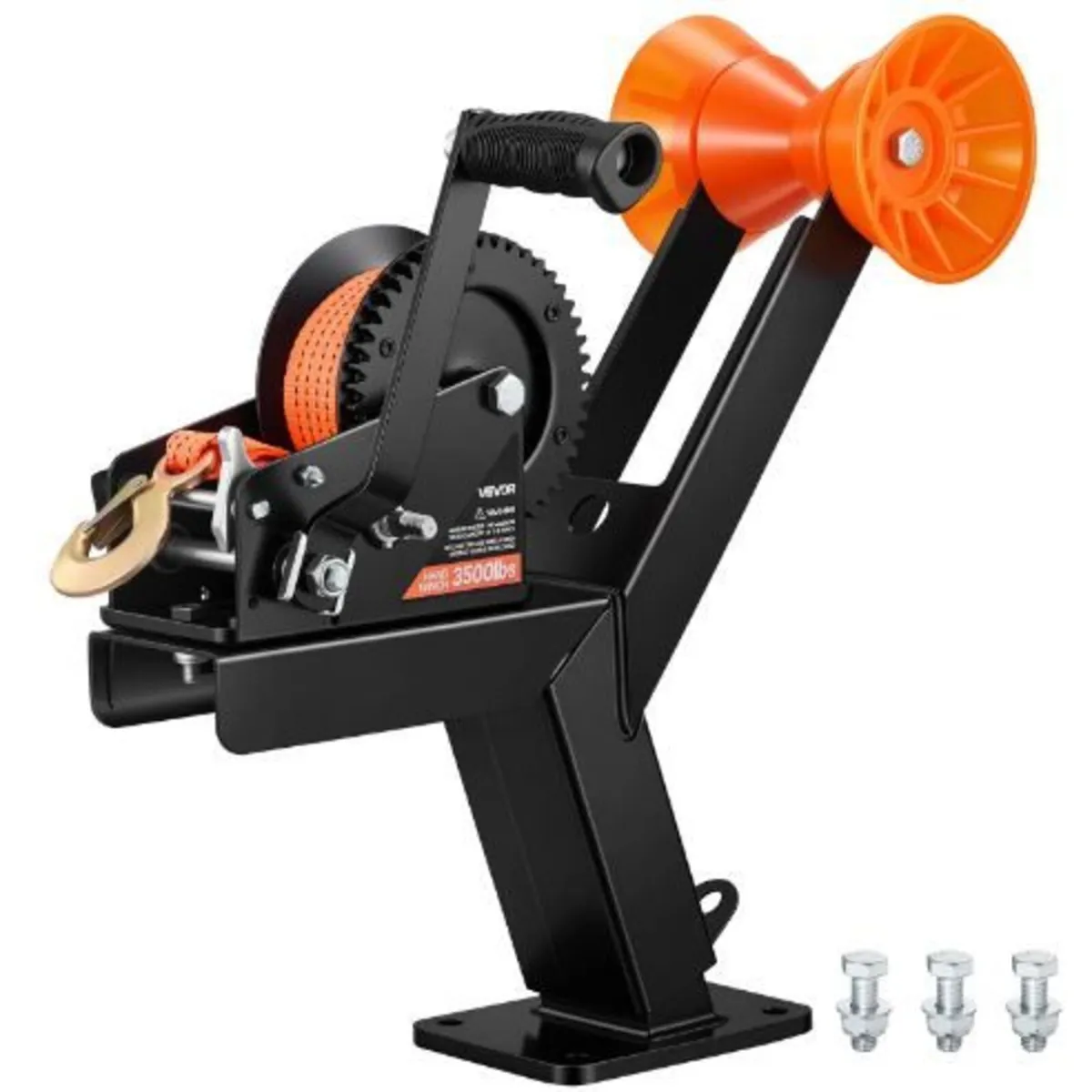 Boat Trailer Winch Stand with Roller, - Image 1