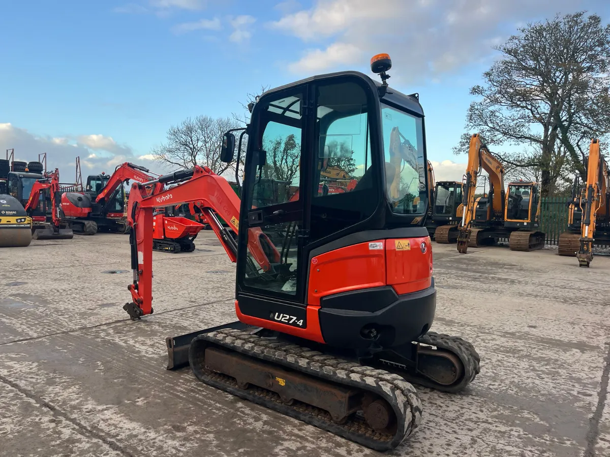 2016 Kubota U27-4 - Image 3