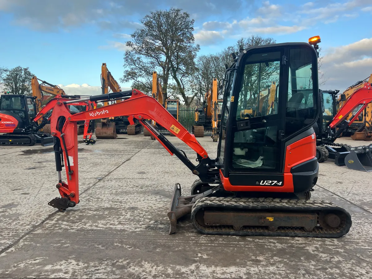 2016 Kubota U27-4 - Image 1