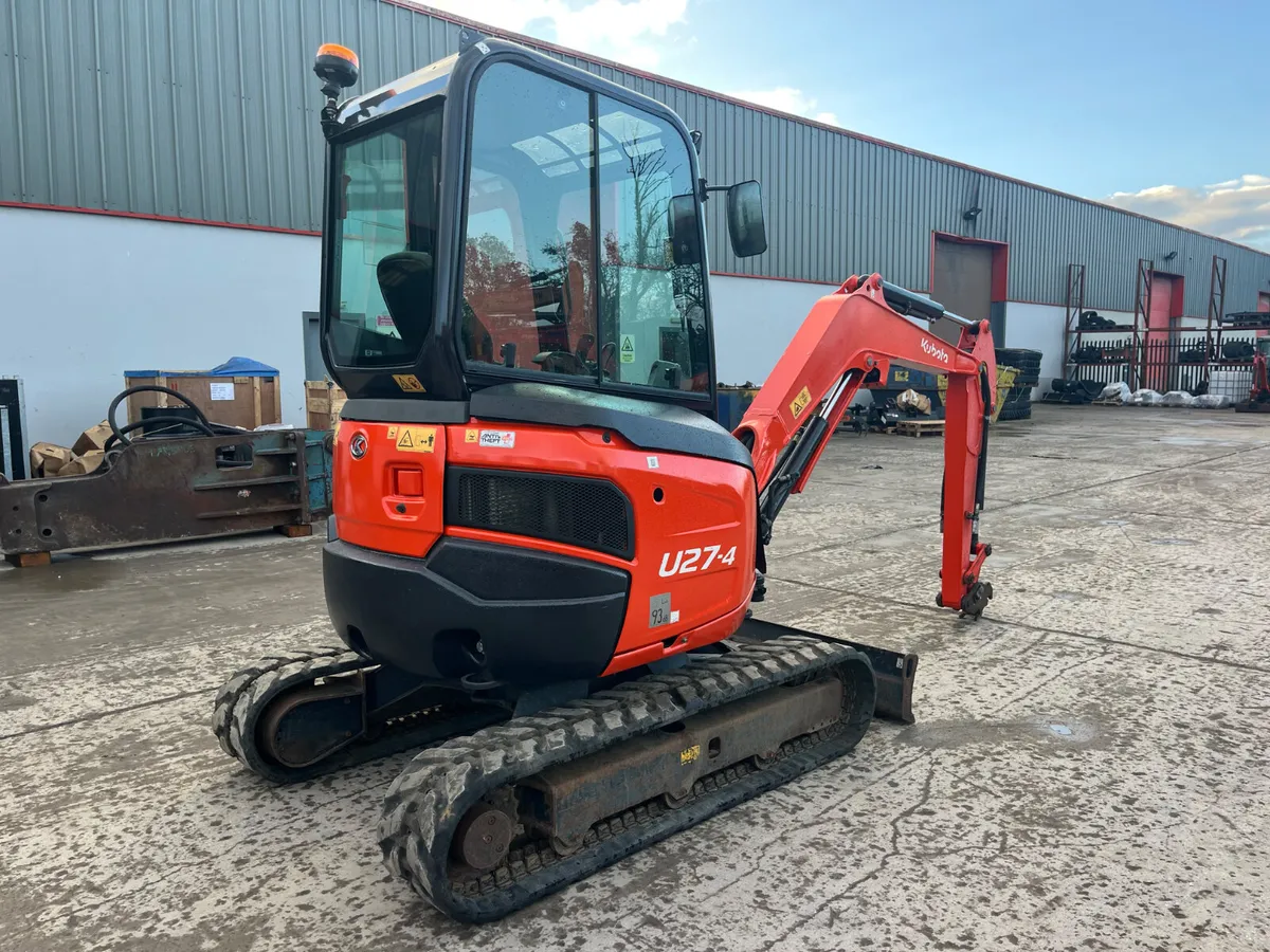 2016 Kubota U27-4 - Image 4