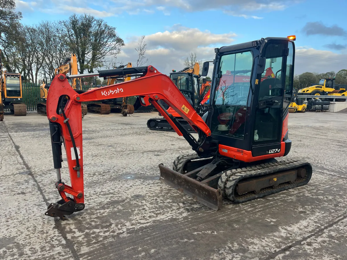 2016 Kubota U27-4 - Image 2