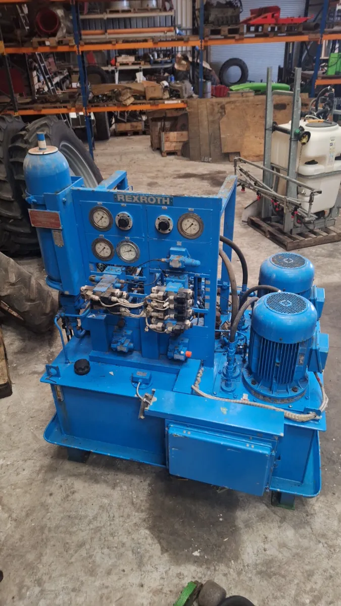 Rexroth Industrial Hydraulic Power Pack - Image 2