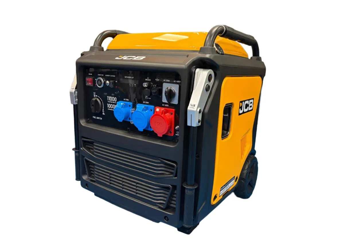 BRAND NEW JCB 11000W PETROL GENERATOR - Image 3