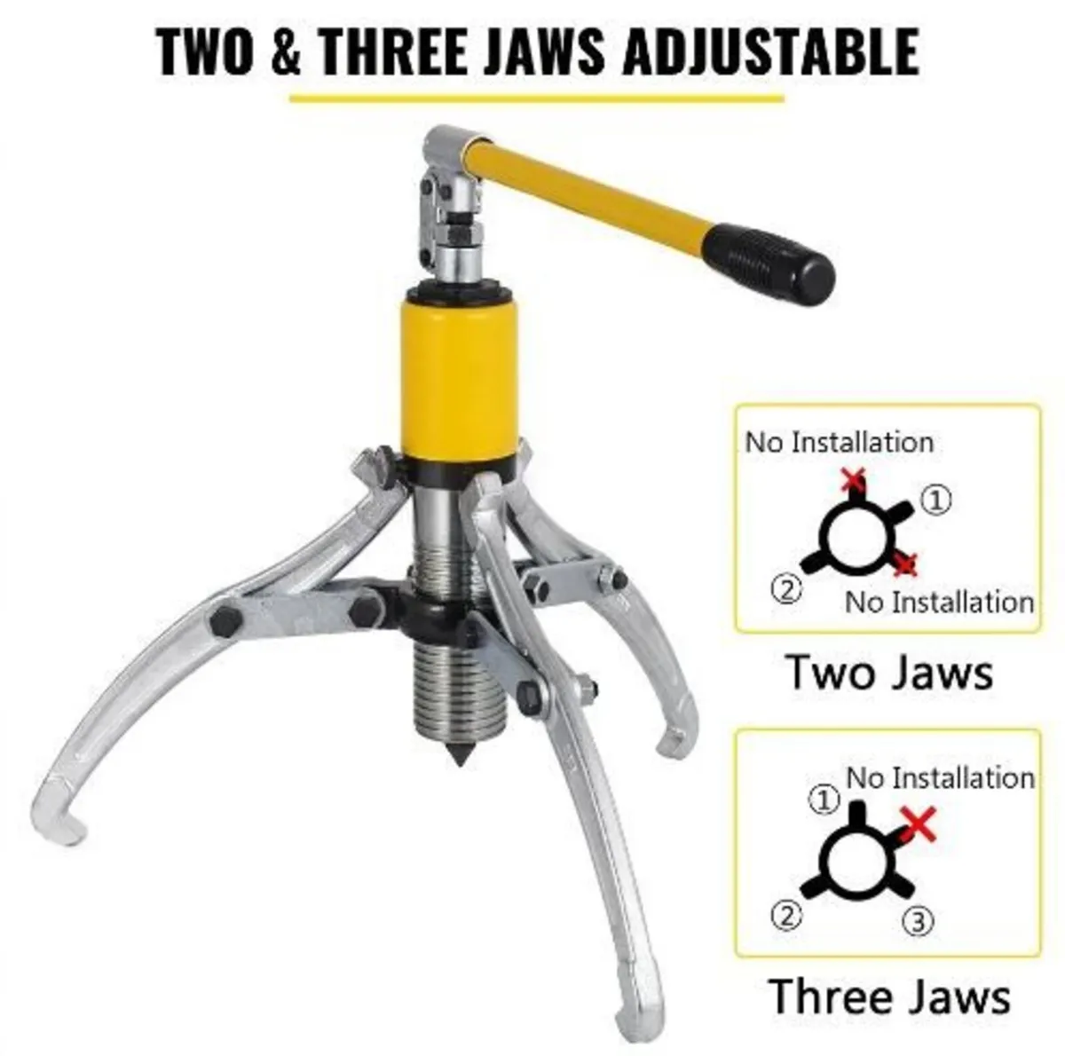15 Ton Hydraulic Gear Puller Adjustable - Image 2