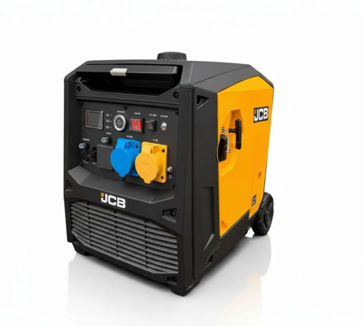 BRAND NEW JCB 7600W PETROL INVERTER GENERATOR - Image 1