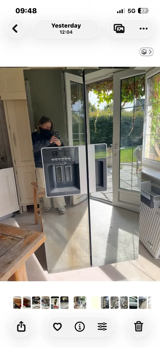 fridge freezer and falcon cooker - Image 1