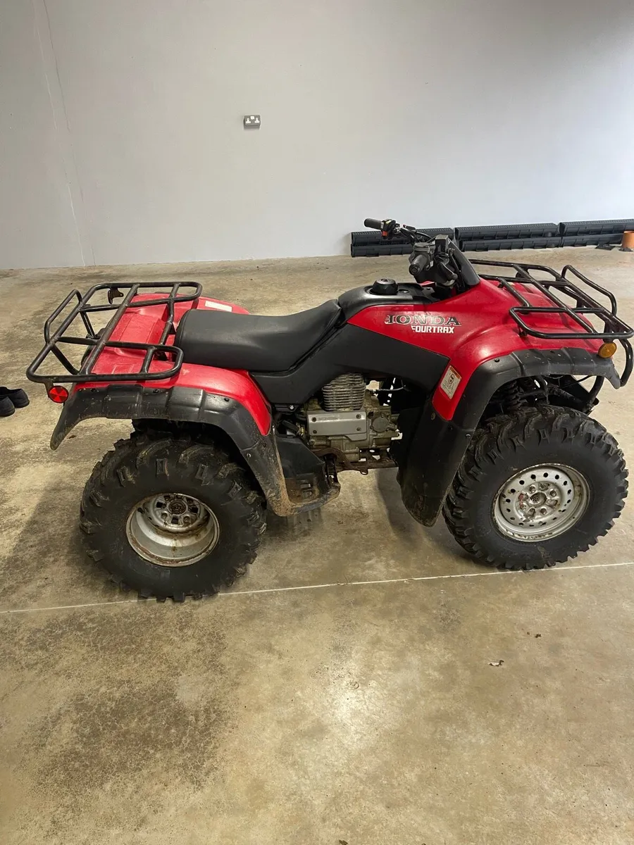 honda fourtrax trx 350 4wd farm quad - Image 3