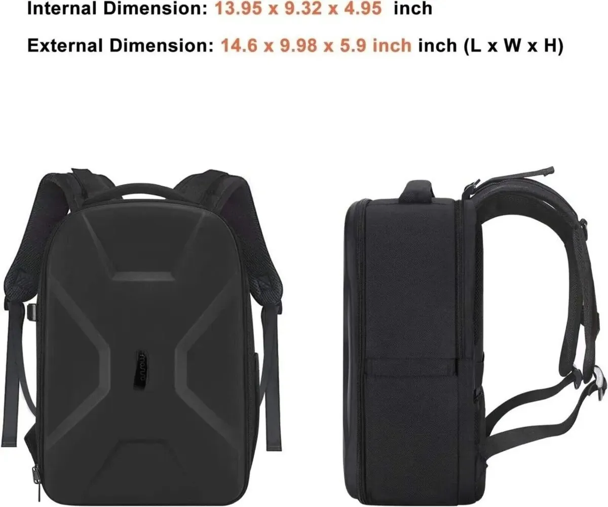 Waterproof Hardshell Camera Bag with Laptop - Image 3