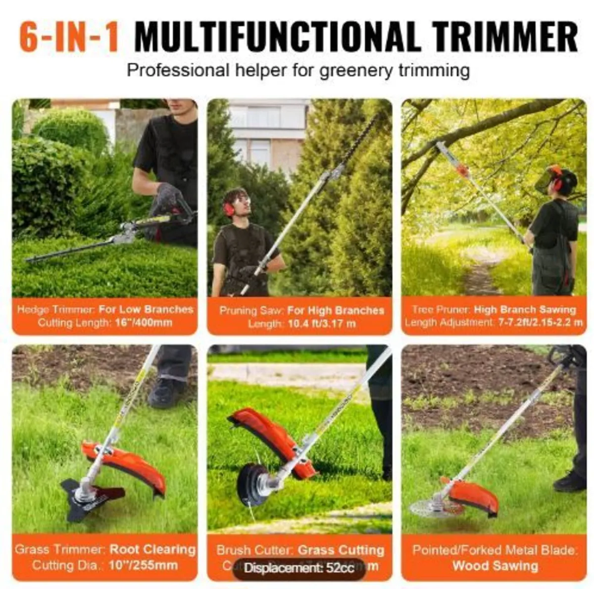 52CC 6-in-1 Multi-Functional Trimming Tools - Image 4