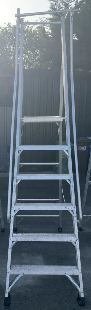 Large Assortment of Ladders - Image 3