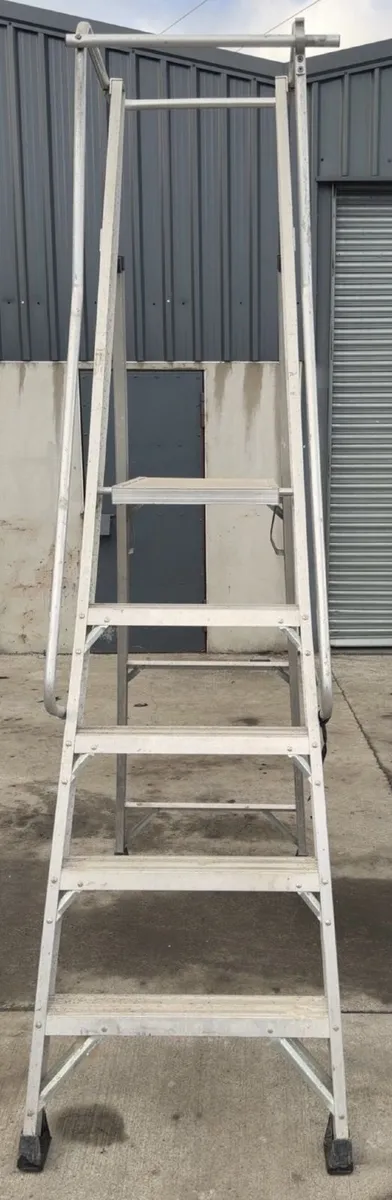 Large Assortment of Ladders - Image 4