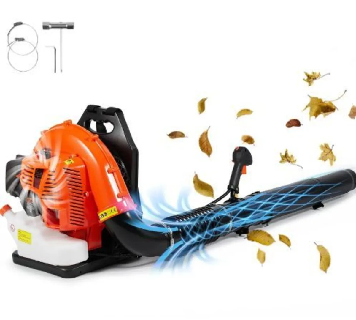 Backpack Leaf Blower, 79CC 2-Cycle Gas - Image 3