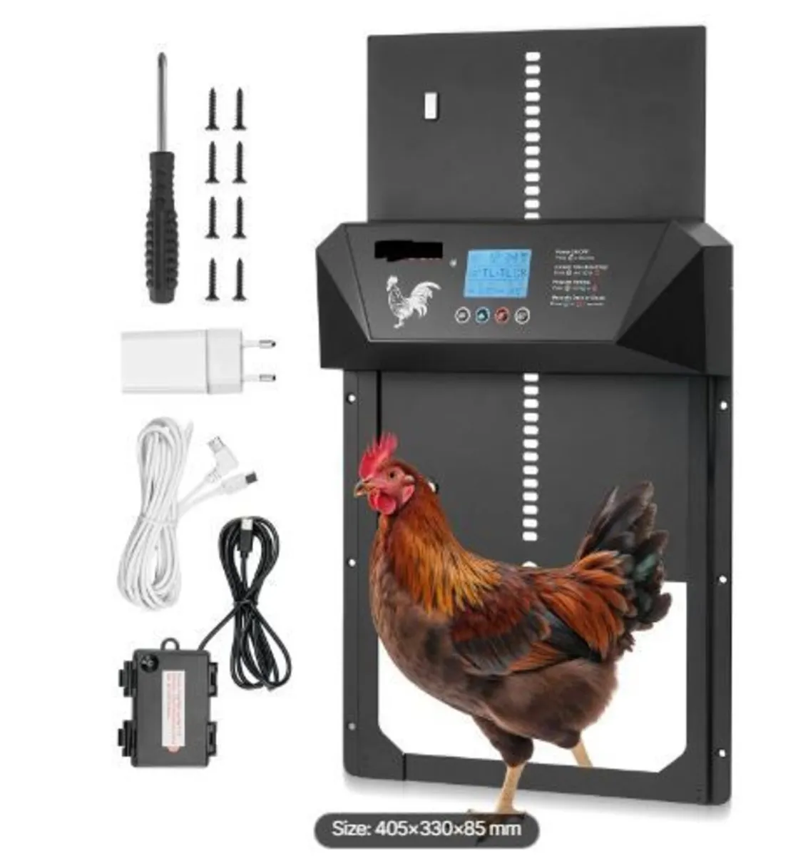 Automatic Chicken Coop Door, DC & Battery - Image 1