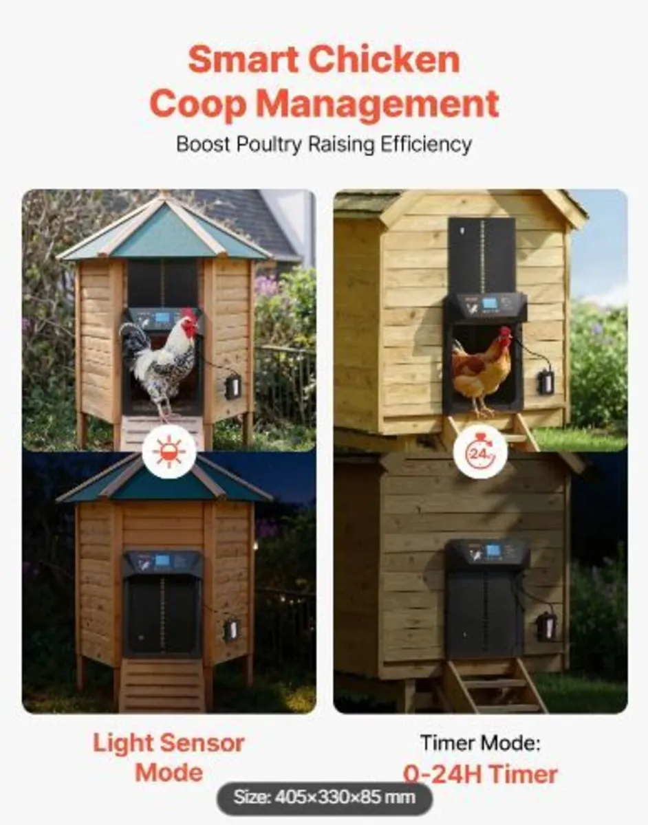 Automatic Chicken Coop Door, DC & Battery - Image 2
