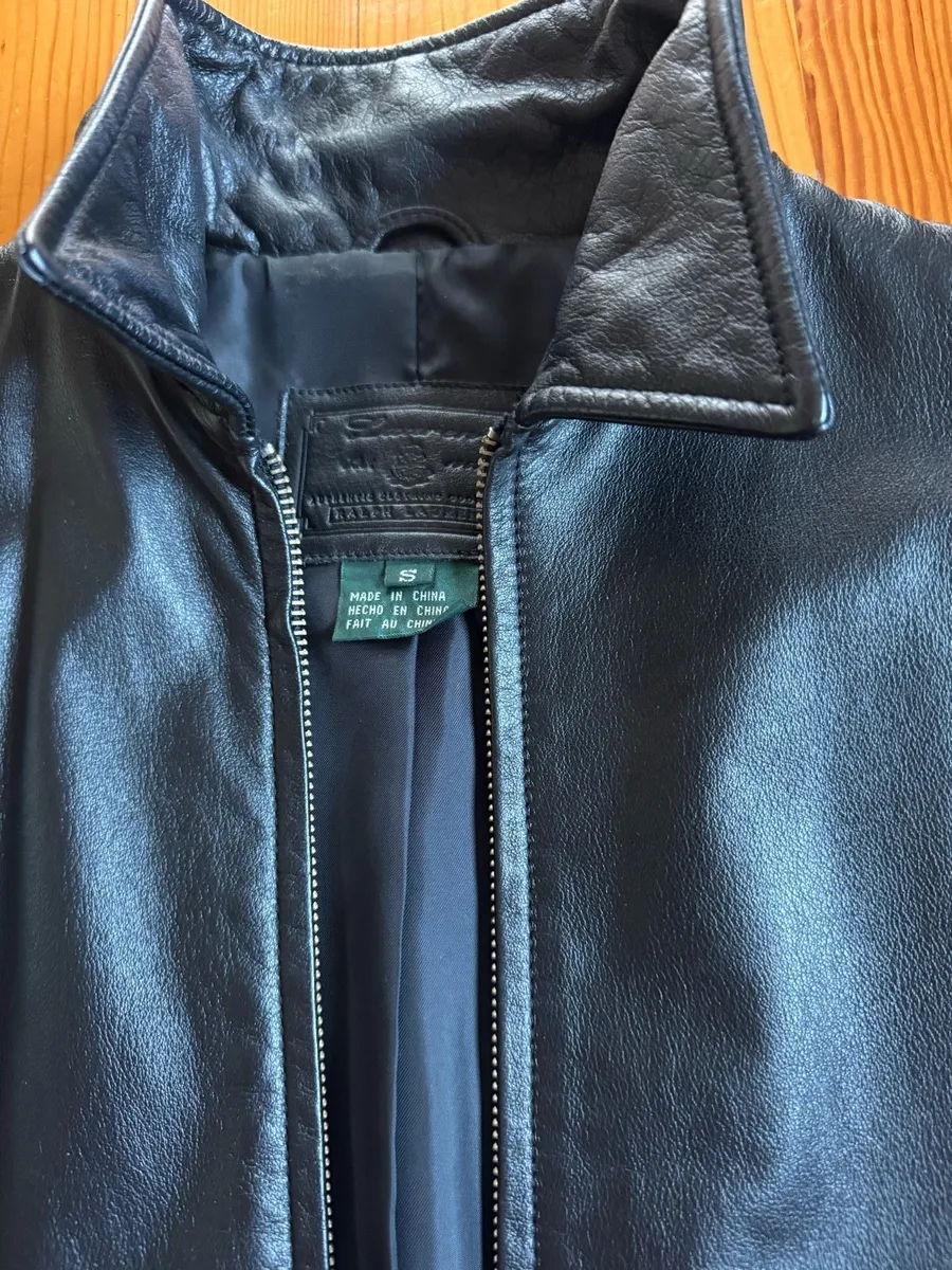 Ladies leather jacket - Image 1