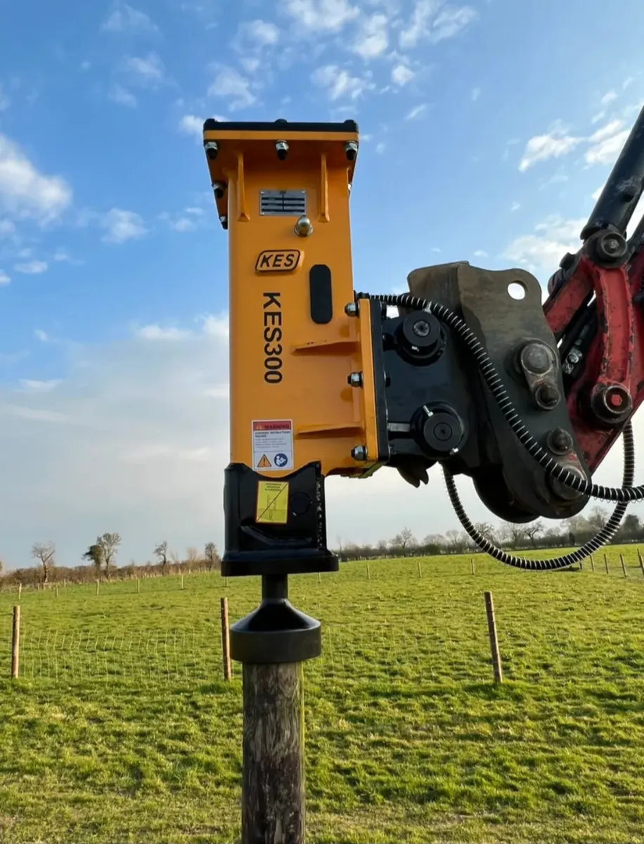 KES Rock Breaker & Post Driver (in stock) - Image 1