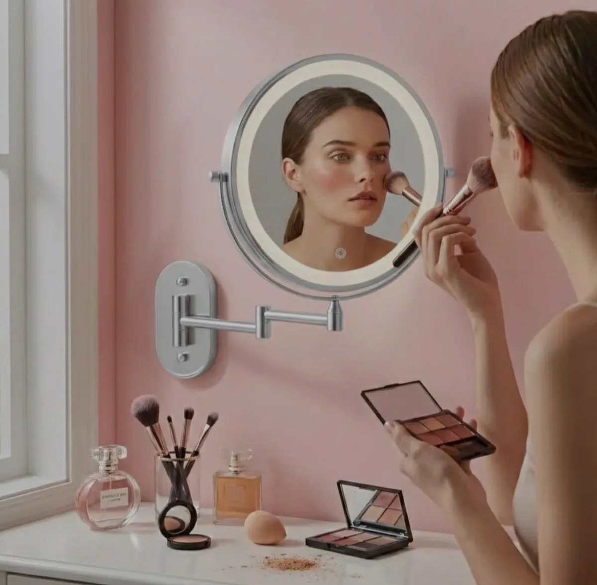 Makeup Cosmetic Mirror Bathroom Dressing Room - Image 1