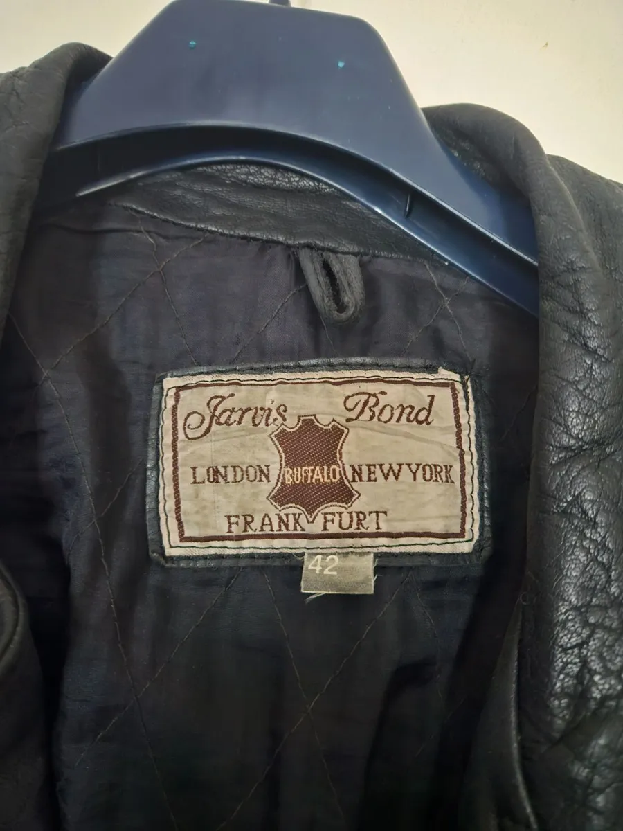 Vintage Jarvis Bond Leather Jacket - Image 2