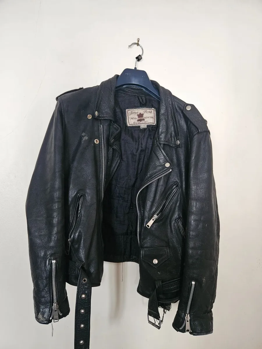 Vintage Jarvis Bond Leather Jacket - Image 1
