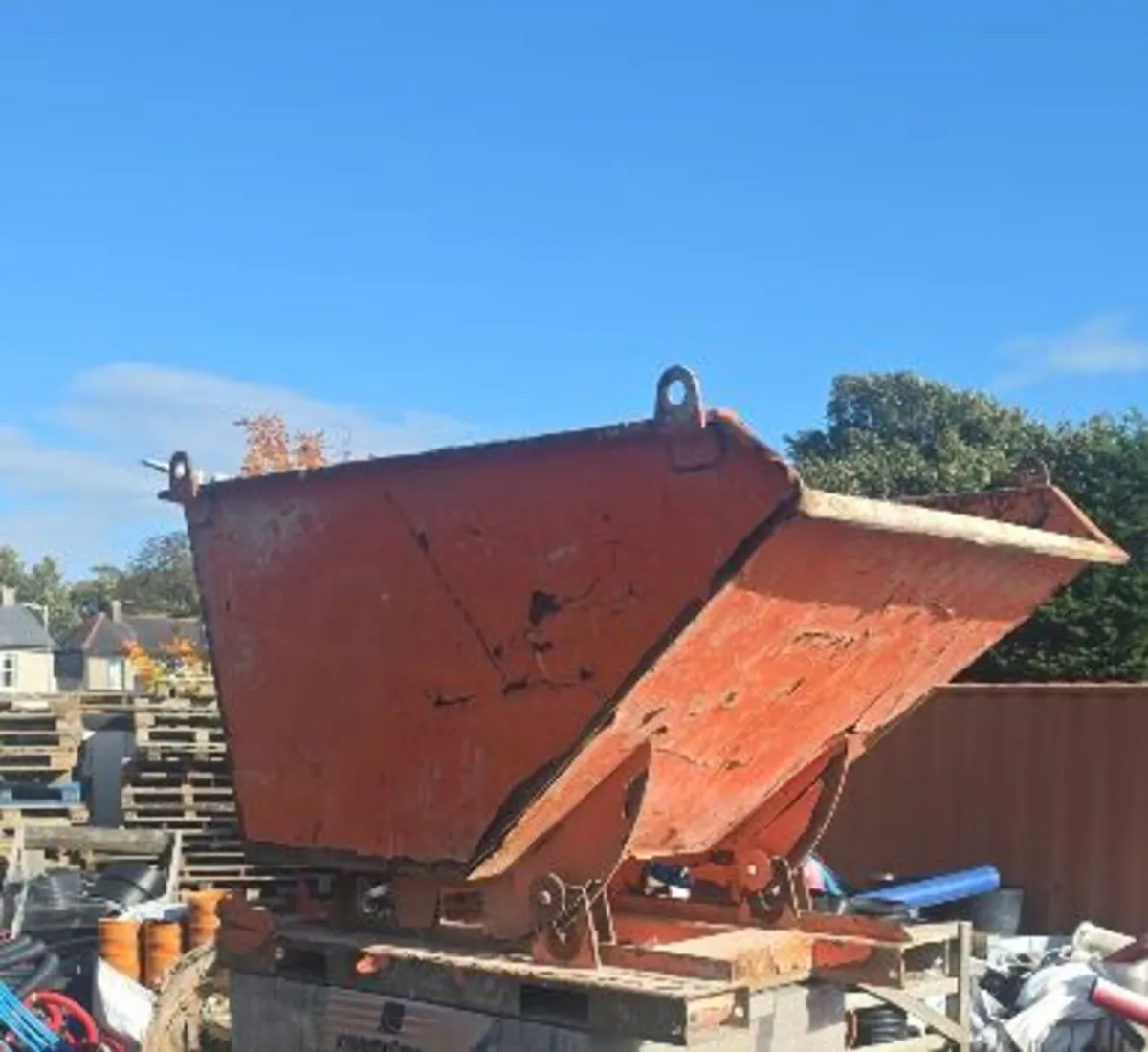 Skip Self Tipping / Forlift Tipping Bin - Heavy Du