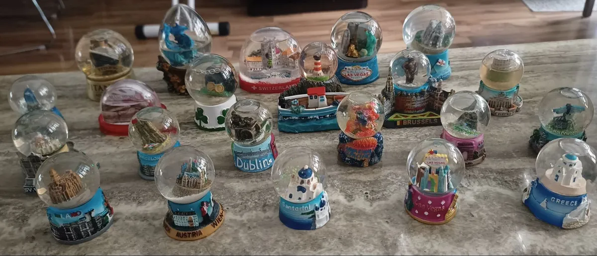 Snow Globes from Different Countries - Image 1