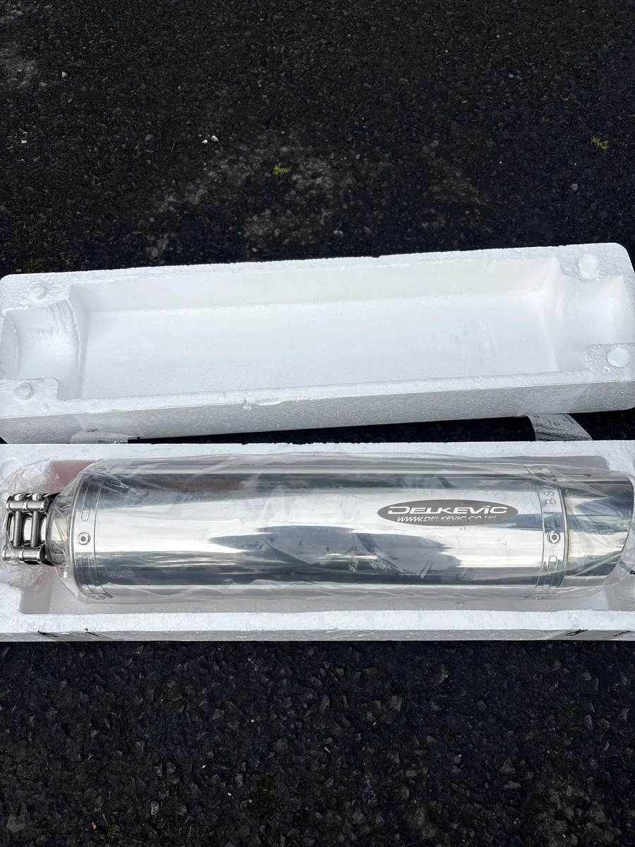 Delkevic UK Motorbike Exhaust Muffler - Image 1