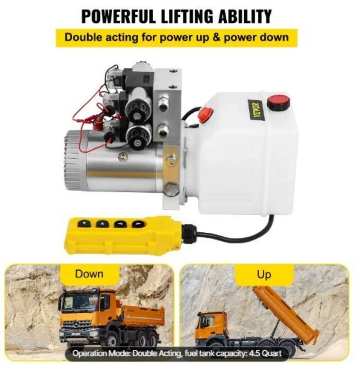 Hydraulic Pump Double Acting Hydraulic - Image 4