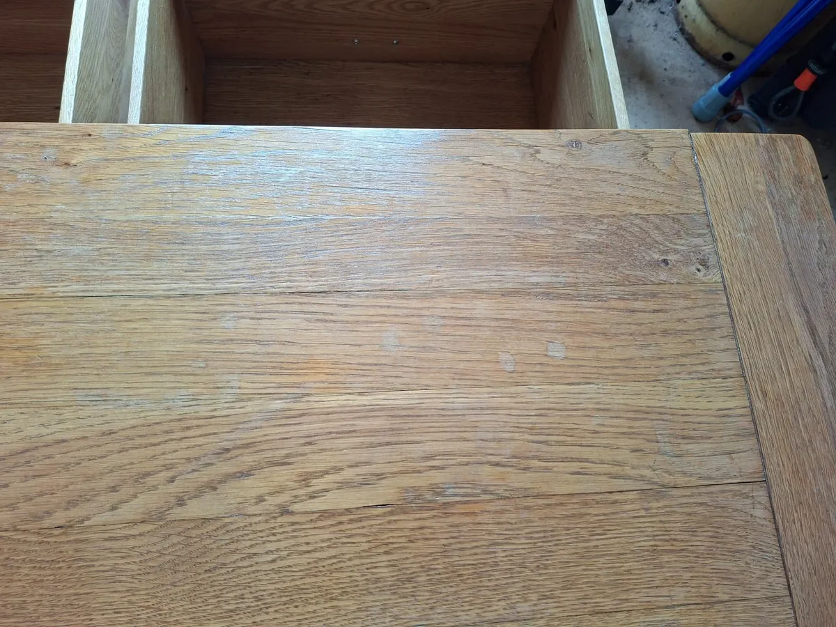 Coffee table solid oak - Image 3