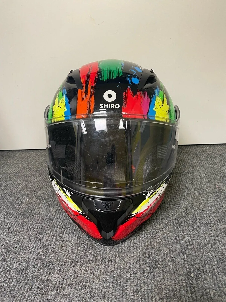 Shiro Motorbike Helmet - Image 3
