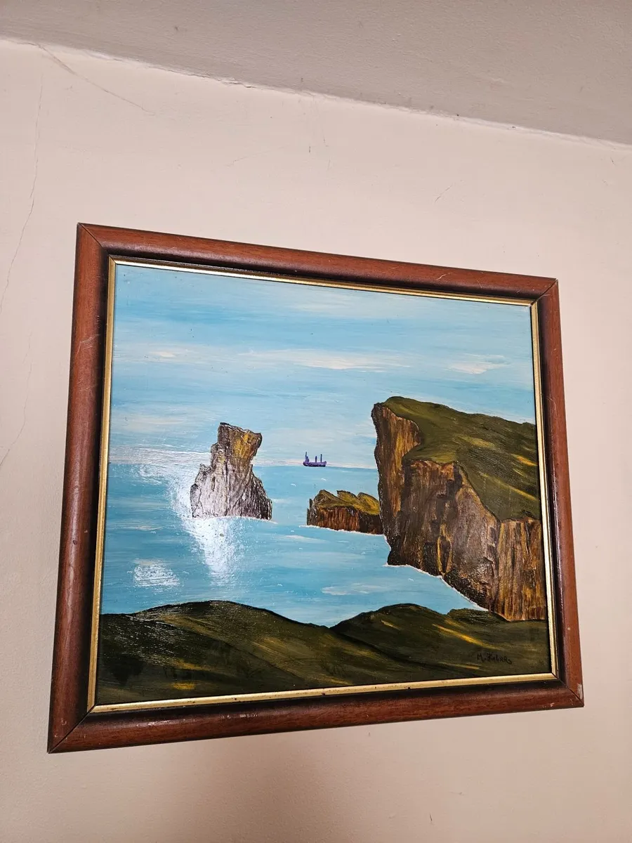 Picture Oil on Board - Image 1