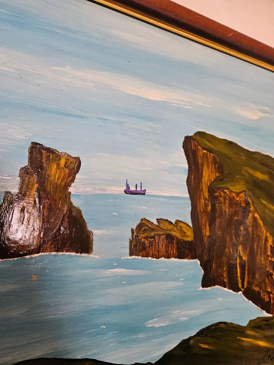 Picture Oil on Board - Image 2