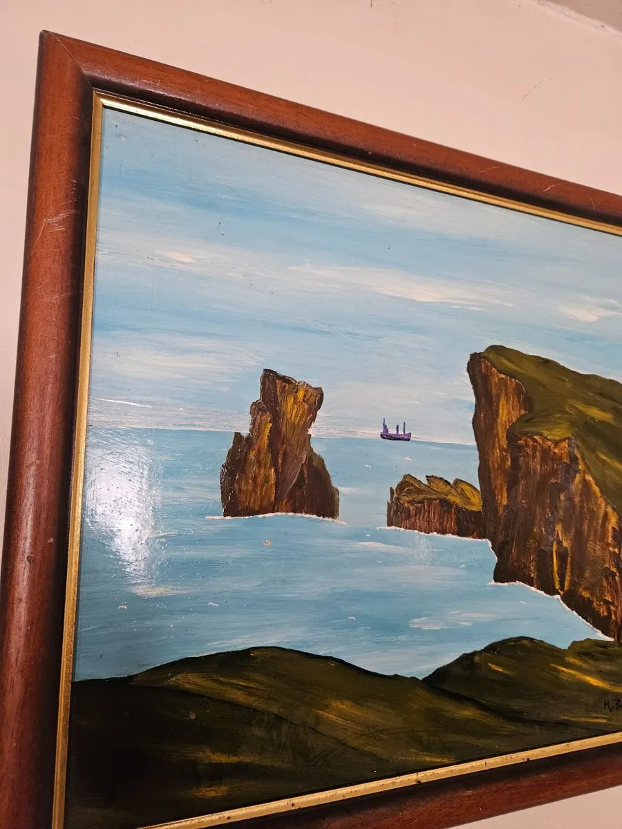 Picture Oil on Board - Image 4
