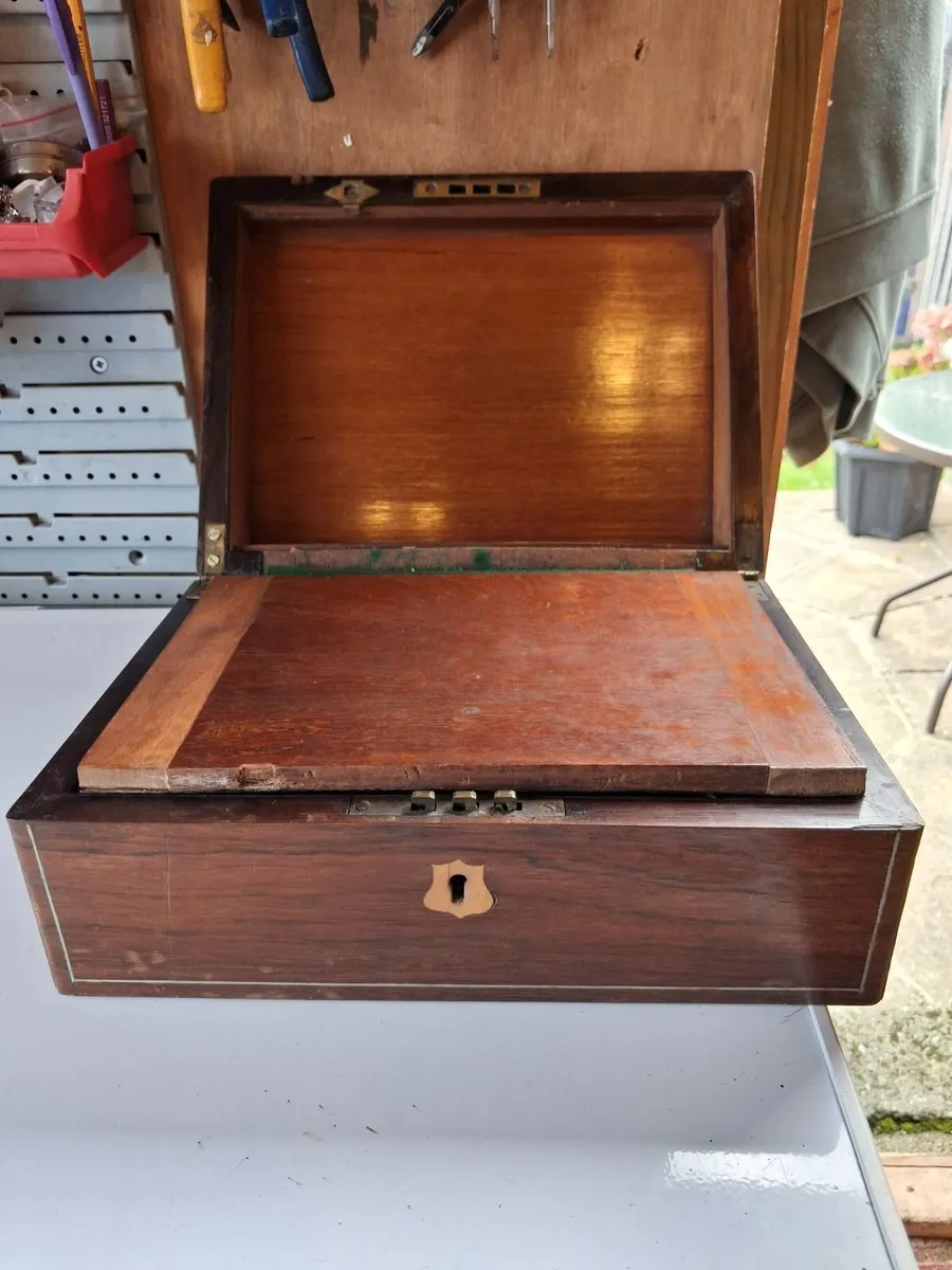 Victoriana writing slope - Image 4