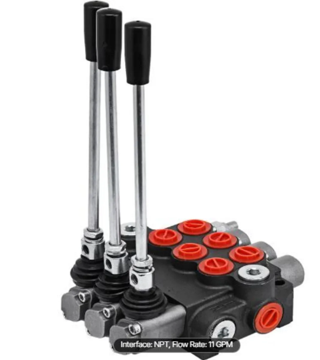3 Spool Hydraulic Control Valve 11GPM - Image 3