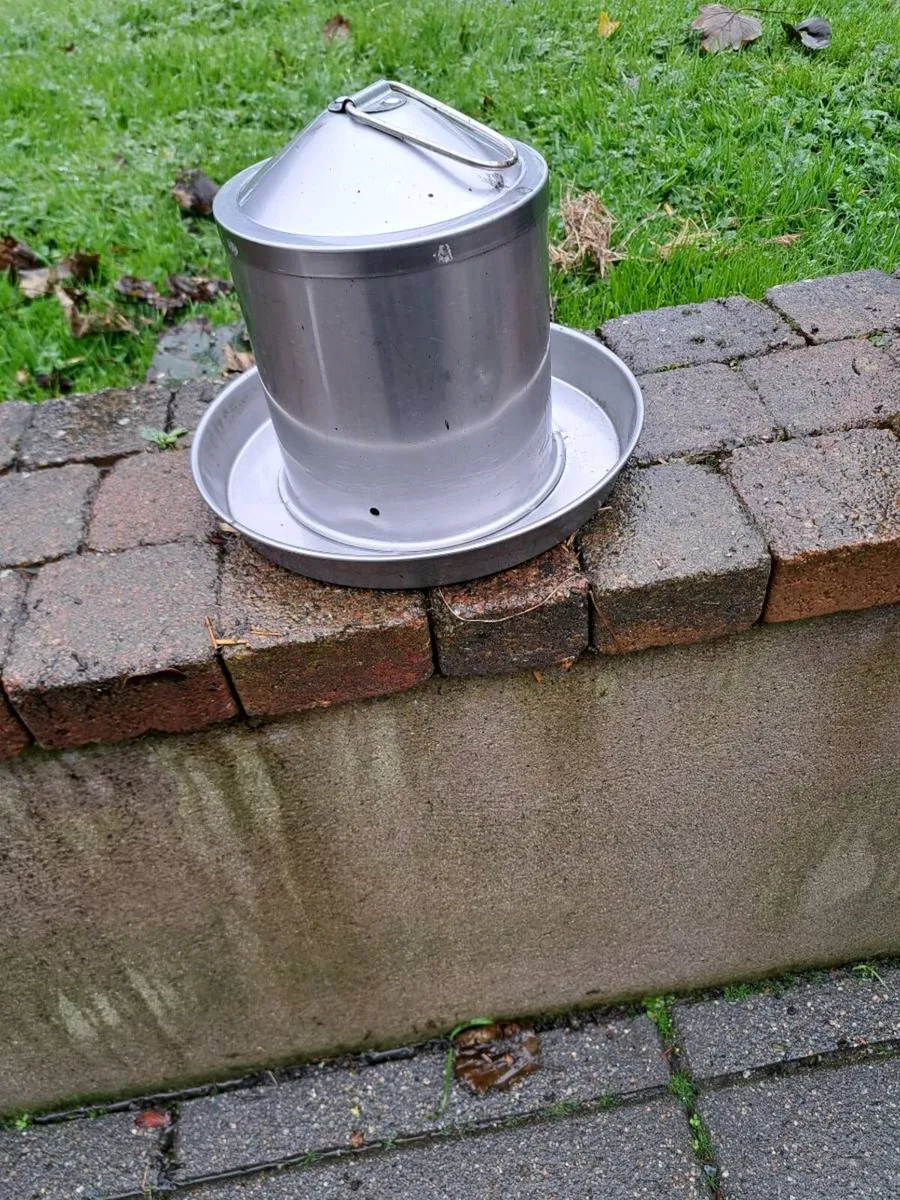 Galvanised Drinker
