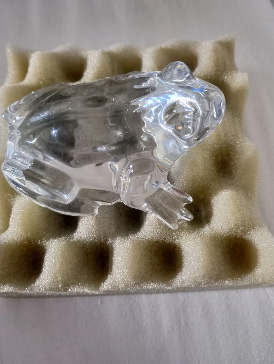 Frog - Crystal Frog- Waterford Crystal - Boxed - Image 1